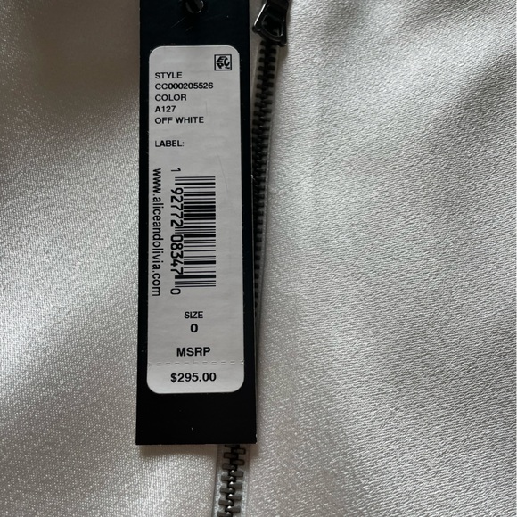 Alice + Olivia Harmony Mini Slip Dress - Picture 7 of 7